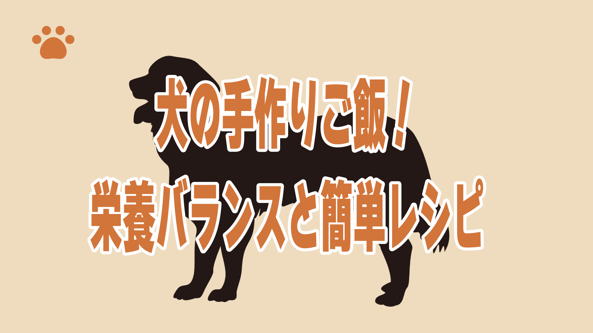 犬の手作りご飯！栄養バランスと簡単レシピ